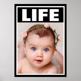 VORLEBENSMILING BABY SÄUGLING LIFE POSTER