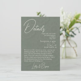 VORLIEBE | Hochzeitsdetails Save The Date