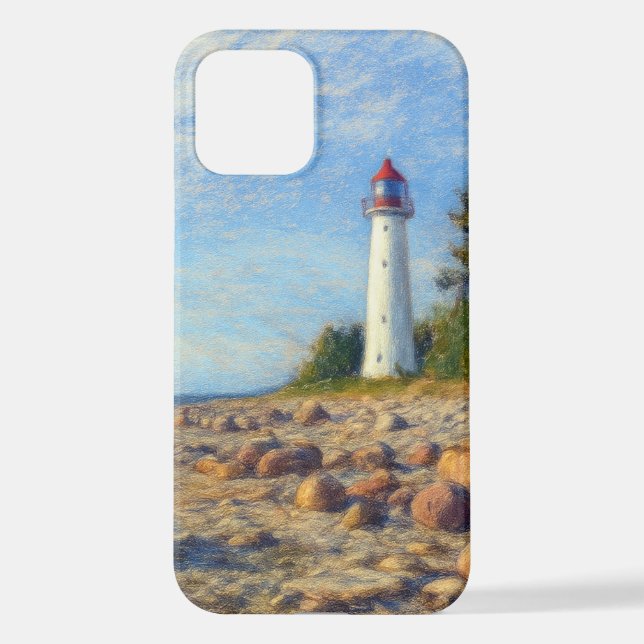 Vormsi Stille iPhone 12 Hülle (Rückseite)