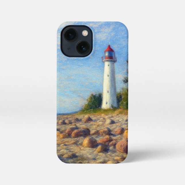 Vormsi Stille iPhone 13 Mini Hülle (Rückseite)