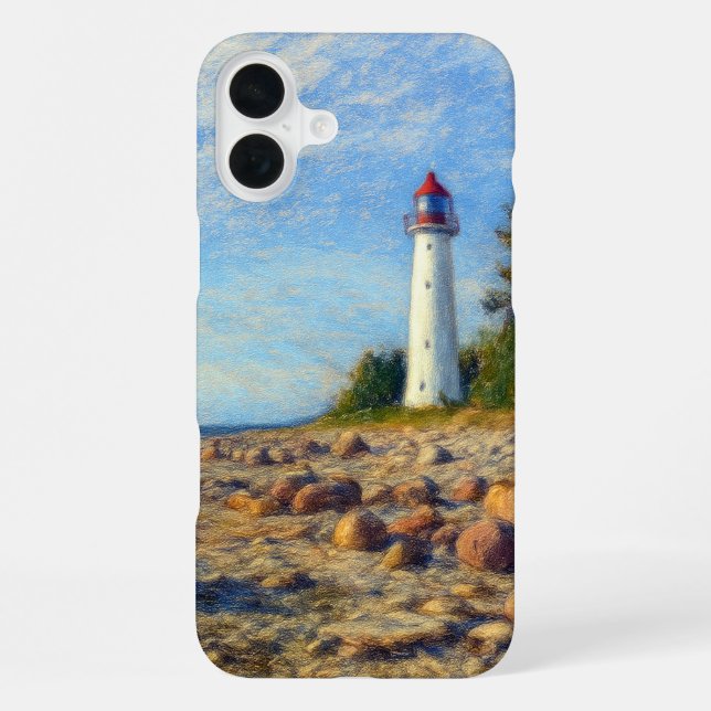 Vormsi Stille iPhone 16 Plus Hülle (Rückseite)
