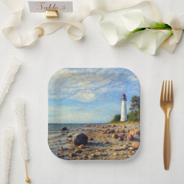 Vormsi Stille Pappteller (Hochzeit)