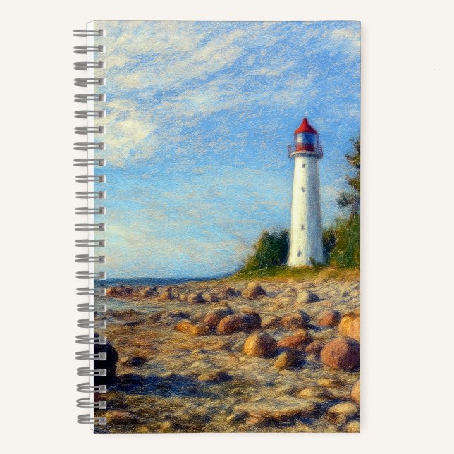 Vormsi Stillness Notizbuch (Vorderseite)