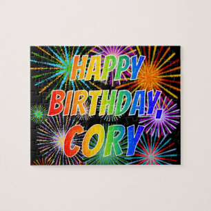 Vorname "CORY", Spaß "HAPPY BIRTHDAY"