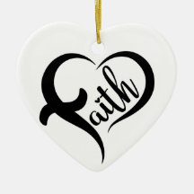 Vorname | Faith Inspiration Black Typografy