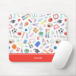 Vorname für personalisierte Schullieferungen Mousepad