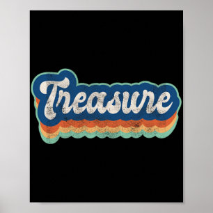 Vorname Girl Vintag Style 70er 80er Personalisiert Poster