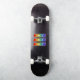 Vorname "MICHELE" mit/ Fun Rainbow Coloring Aufkleber (Skateboard)