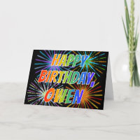 Vorname "OWEN" Spaß "ALLES GUTE ZUM GEBURTSTAG "