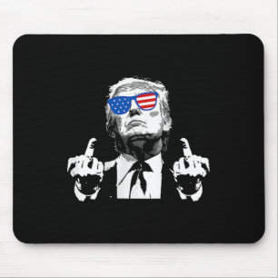 (vorne und hinten) Sie haben Trump 2024 US-Amerika Mousepad