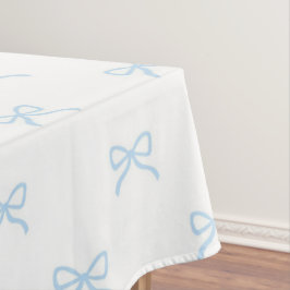 Vornehm-elegantes blaues Bogenmuster Frühling & So Tischdecke