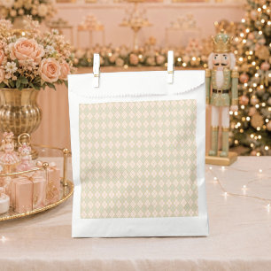 Vornehme Argyle-Weihnachtsfeier Süße Eins Geschenktütchen