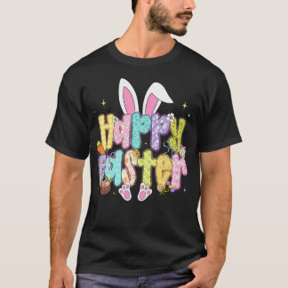 Vornehme Pinselstrich Glückliches Ostern Kokette H T-Shirt