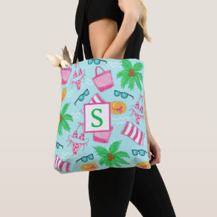 Vornehme Strand-Bikin-Handtuch-Palmbaum-Handtuch-M Tasche