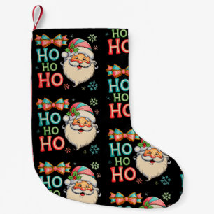 Vornehmer Ho Ho Weihnachtsmann Weihnachten Coquett Kleiner Weihnachtsstrumpf