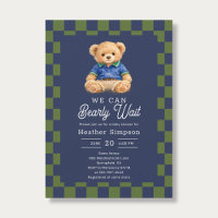Vornehmer Teddy Bearly Wait Karo Baby Shower