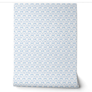 Vornehmes Monogramm-Babyzimmer für Jungen Tapete