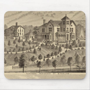 Vorort Radsitz Mousepad