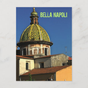 Vororte von Napoli, Italien Postkarte