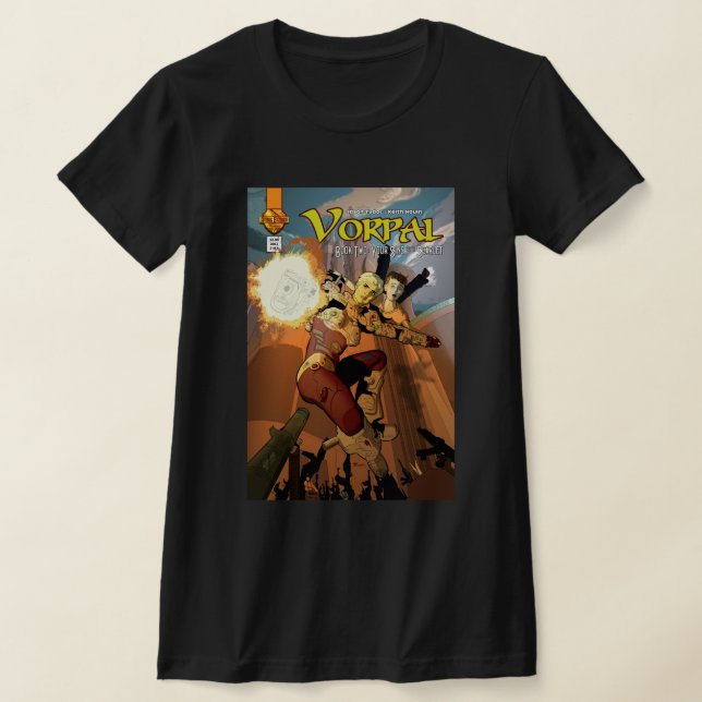 Vorpal Comic Book Shrt: Abdeckung 2 T-Shirt (Ablage )