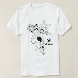 Vorpal Comic Book TShirt: Cover 2 Action T-Shirt