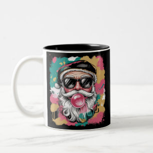 Vorpomperscher Weihnachtsmann Coquette Weihnachten Zweifarbige Tasse