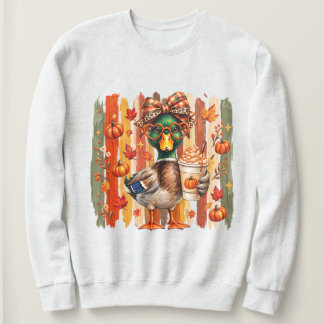 Vorpompöse Herbstliche Stockente Coquette Herbst-K Sweatshirt