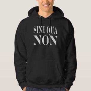 Vorraussetzungs-berühmtes lateinisches Zitat: Hoodie