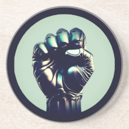 VORRECHTIGER ERSTER 2-a-Circle-Stone-Untersetzer Getränkeuntersetzer