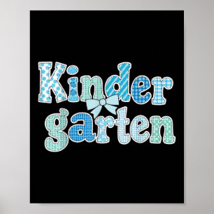 Vorreiter Erzieher Team Bogen Zurück zur Schule Poster