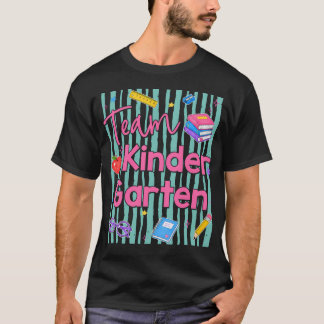 Vorreiter-Team Kindergarten Zurück zur Schule Lehr T-Shirt