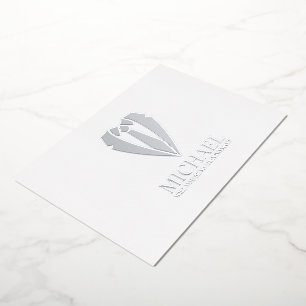 Vorschlag für den Trauzeuge von Silver Wedding Anz Folieneinladung