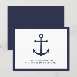 Vorschlag für eine Blaue Flagge für die Nautische  Einladung