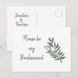 Vorschlag für eine einfache Grünanlage Botanische  Postkarte