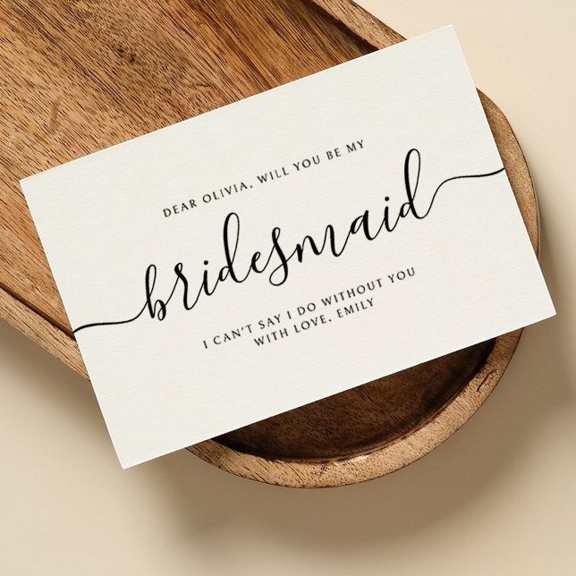 Vorschlag für eine elegante Calligrafy Classic Bri Mitteilungskarte (Von Creator hochgeladen)