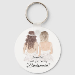 Vorschlag für eine moderne Skriptillustrierung Schlüsselanhänger