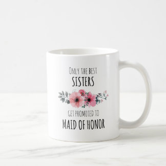 Vorschlag für eine niedliche Trauzeugin Kaffeetasse