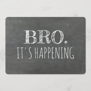 Vorschlag für einen lustigen Trauzeuge oder Trauze Einladung