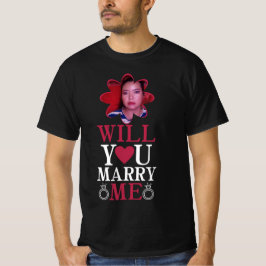 Vorschlag: Heiraten Sie mir-Verlobung-Pic T-Shirt