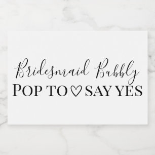 Vorschlag von Bridesmaid Bubbly