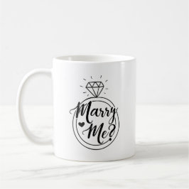 Vorschlag von Marry Me Kaffeetasse