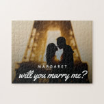 Vorschlag zur Eheschließung für ein Paar Foto<br><div class="desc">Ehepaar Foto Einzigartiger Heiratsvorschlag Jigsaw Puzzle</div>