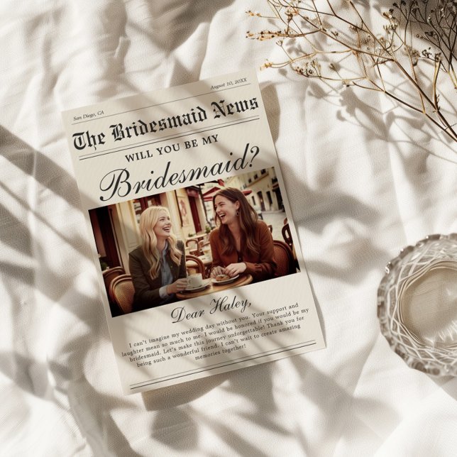 Vorschlagskarte für Zeitung Einladung (Von Creator hochgeladen)