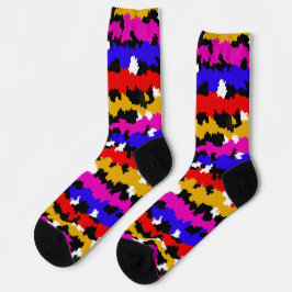 Vorschriftswidriges Design eines Abstrakten Frakta Socken