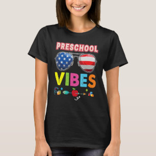 Vorschul-Gefühl Cooles Kind Schüler Zurück zur Sch T-Shirt