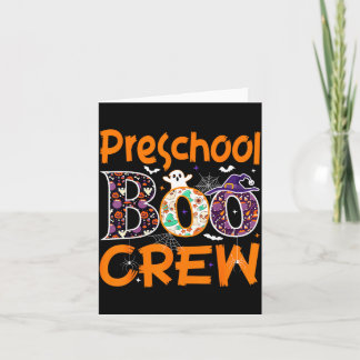 Vorschulalter Boo Crew Lustiges Vorschulalter Hall Karte