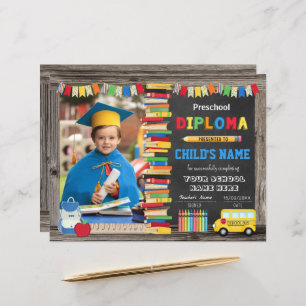 Vorschuldiplom mit Foto