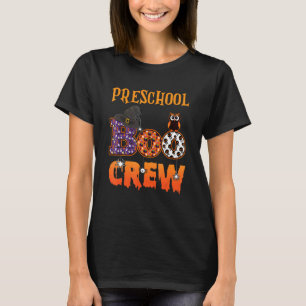 Vorschule Boo Crew Spooky Halloween Pre-K Preschoo T-Shirt