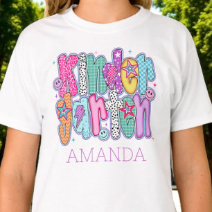 Vorschule Erster Schultag Coquette Custom T-Shirt