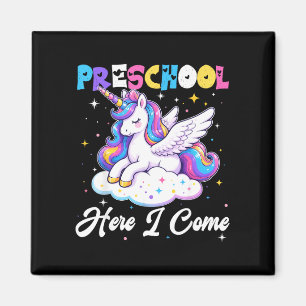 Vorschule hier kommt Einhorn zurück zur Schule Mäd Magnet